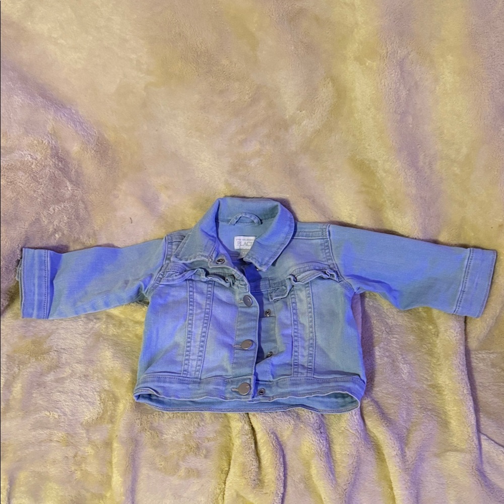 The Children's Place Light Blue Denim Jean Jacket for Kids